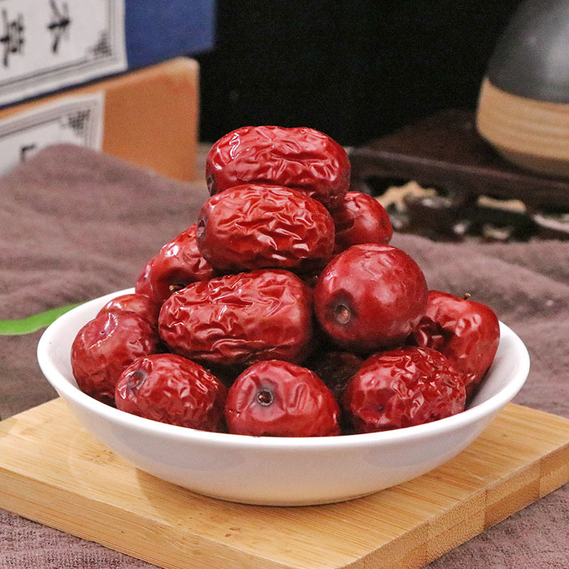 Dried Jujube Dates Da Zao Large Xinjiang Whole Fruit 500g for Tea Soup and Snacking - Image 4