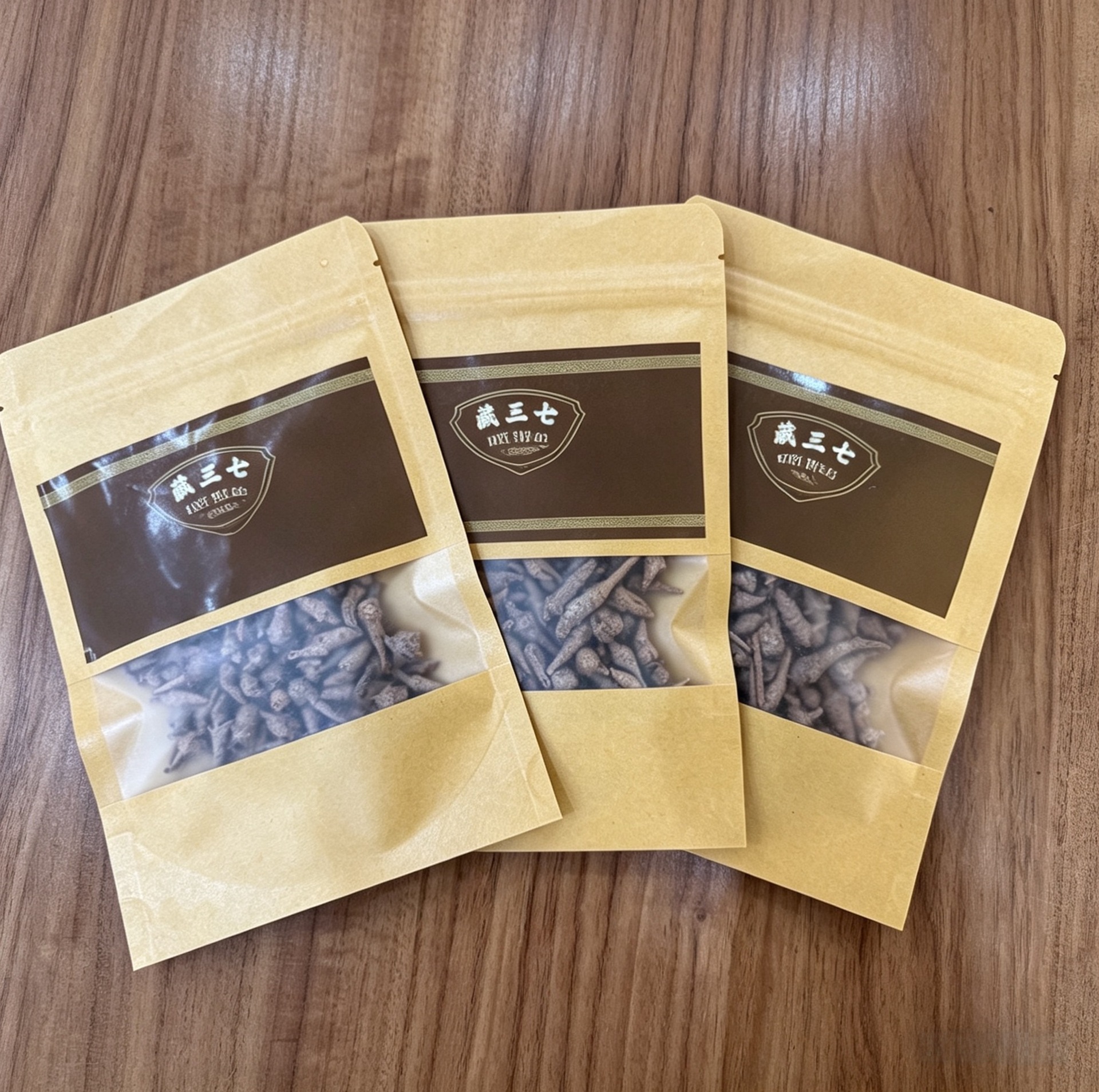 Tibetan Notoginseng Root Chunks Dried San Qi for Traditional Herbal Decoction 50g - Image 2