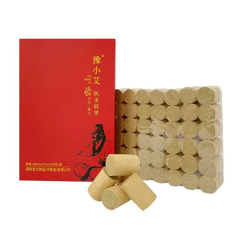 Moxa Sticks 54 Count Five Year Aged Ai Tiao Moxibustion Columns for Home Use Whole Body Warming - Image 5