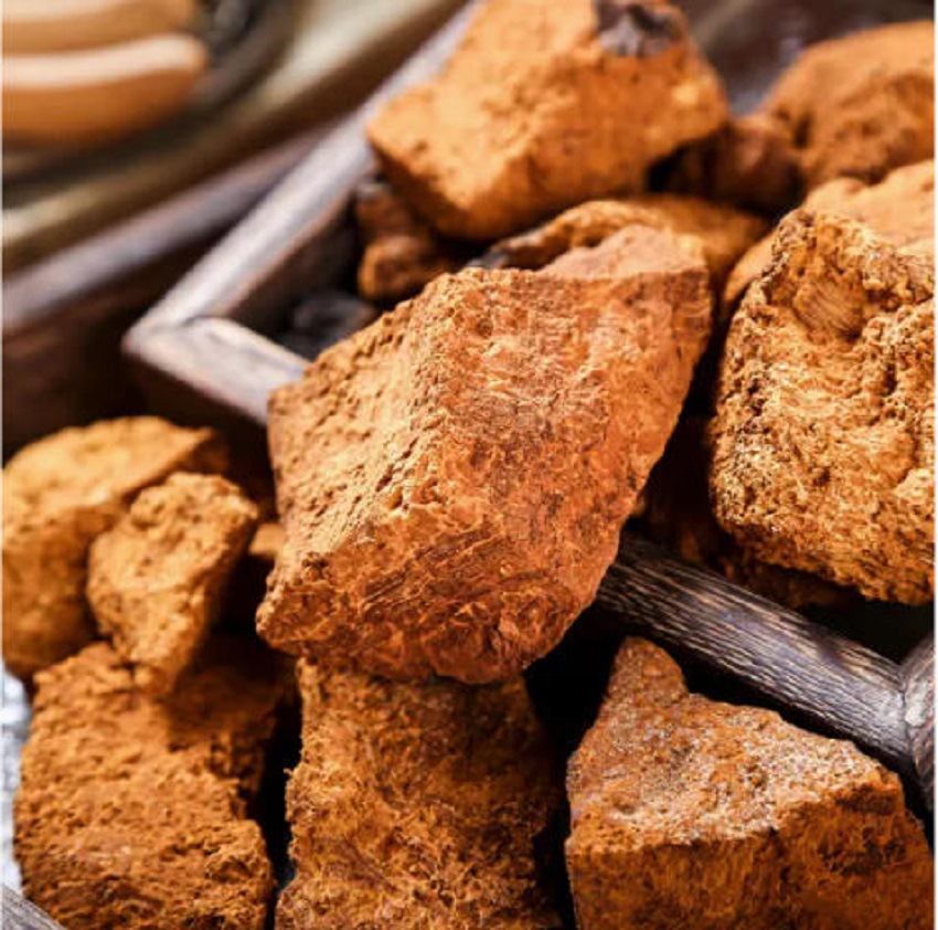 Wild Yellow Chaga Mushroom Herbal Tea Bai Hua Rong Natural Birch Conk for Daily Brewing and Cooking - Image 3