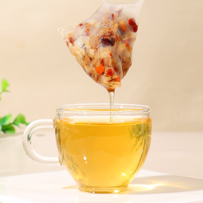 Xiao Diao Pear Soup Herbal Tea Bags with Lily Bulb Reed Root Snow Pear Jujube Goji Berry for Daily Brew - Image 4