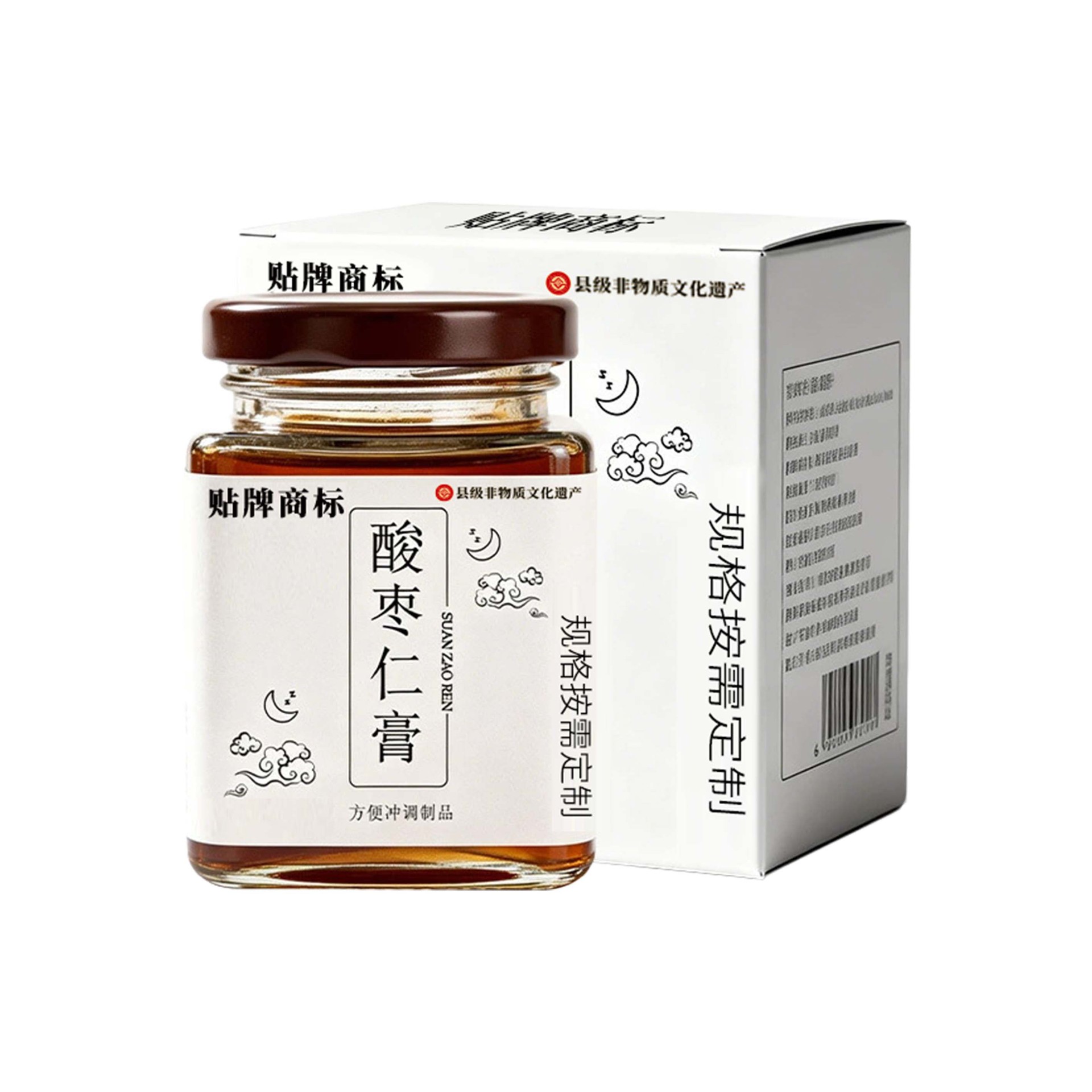 Suan Zao Ren Gao (Ziziphus jujuba var. spinosa) — Sleep-Time Herbal Paste with Lily Bulb & Reishi - Image 5