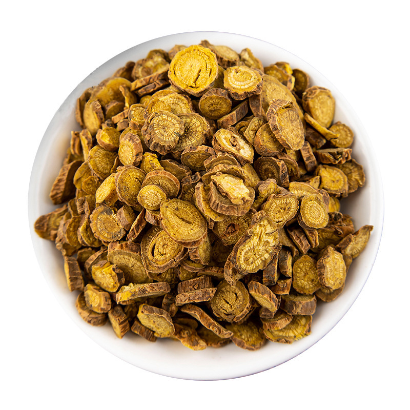 Scutellaria Root Slices Huang Qin 100g Jar Dried Chinese Herb for Decoction and Tea - Image 4