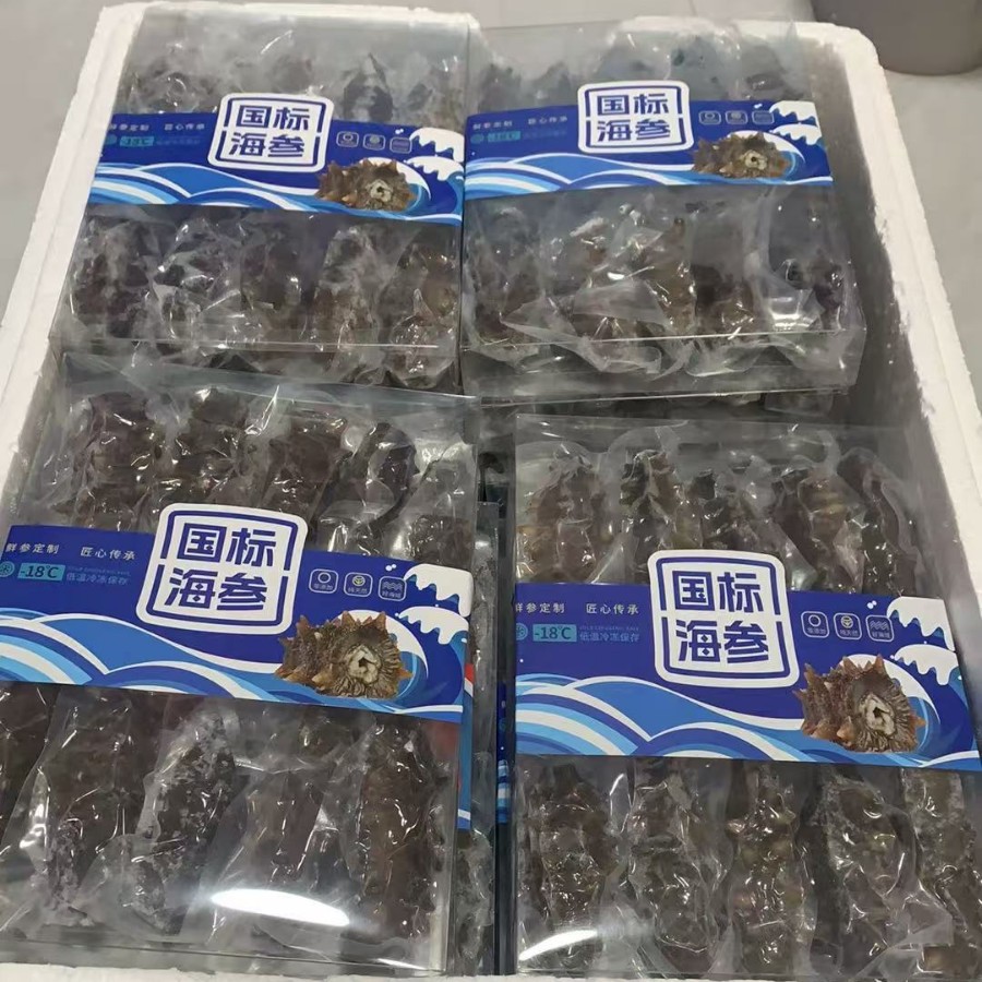 Ready to Eat Sea Cucumber Frozen Cooked 500g Vacuum Packed Seafood Supply - Image 4