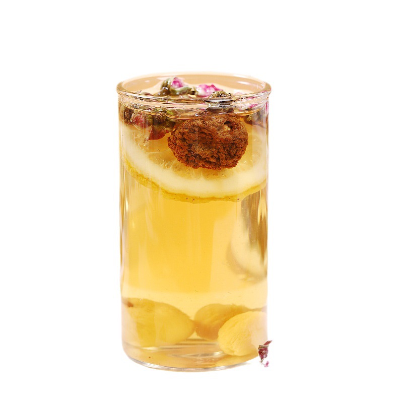 Morning C & Night A Herbal Tea Set — Rosa Roxburghii, Lemon, Black Goji, Poria & Rose Blend - Image 5