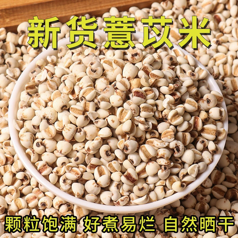 Coix Seed Yi Yi Ren 500g Dried Job's Tears for Tea Soup and Soaking - Image 2