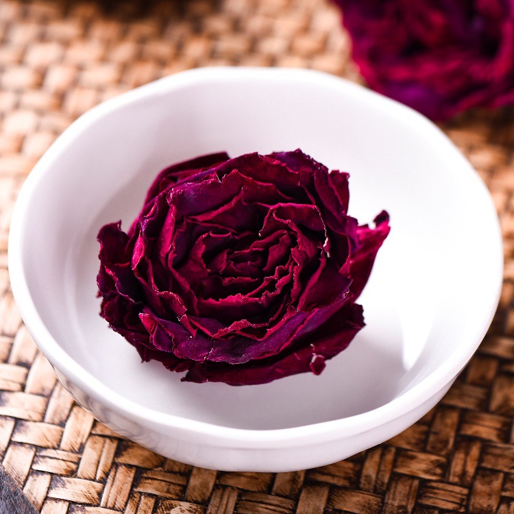 Mo Hong Rose Bud Tea Dried Yunnan Rosa Rugosa Flower Crowns Freeze Dried Edible Herbal Floral Tea 30g Jar - Image 4