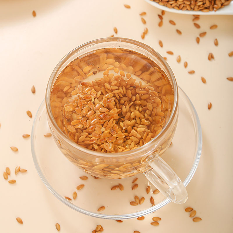 Golden Flaxseed (Linum usitatissimum) — Roasted Whole Seeds, Food-Grade 500g - Image 3