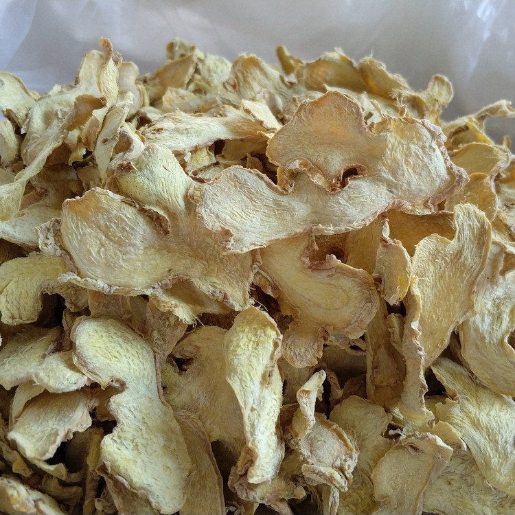 Dried Ginger Slices and Powder Gan Jiang from Yunnan Luoping Small Yellow Ginger 250g Bottle for Cooking and Tea - Image 3