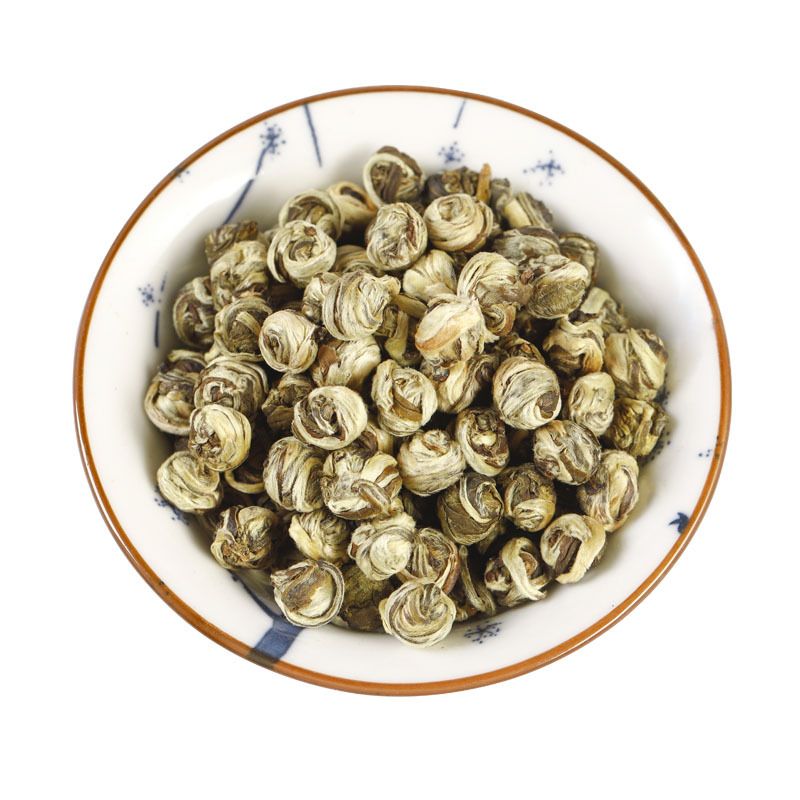 Jasmine Dragon Pearls Tea (Jasmine Green Tea) — Hengxian Fresh Crop Loose Leaf 500g - Image 5