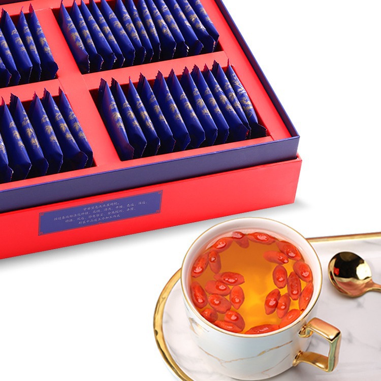 Ning'anbao Ningxia Goji Berry Gift Box 500g Ready to Eat Independent Sachets - Image 4