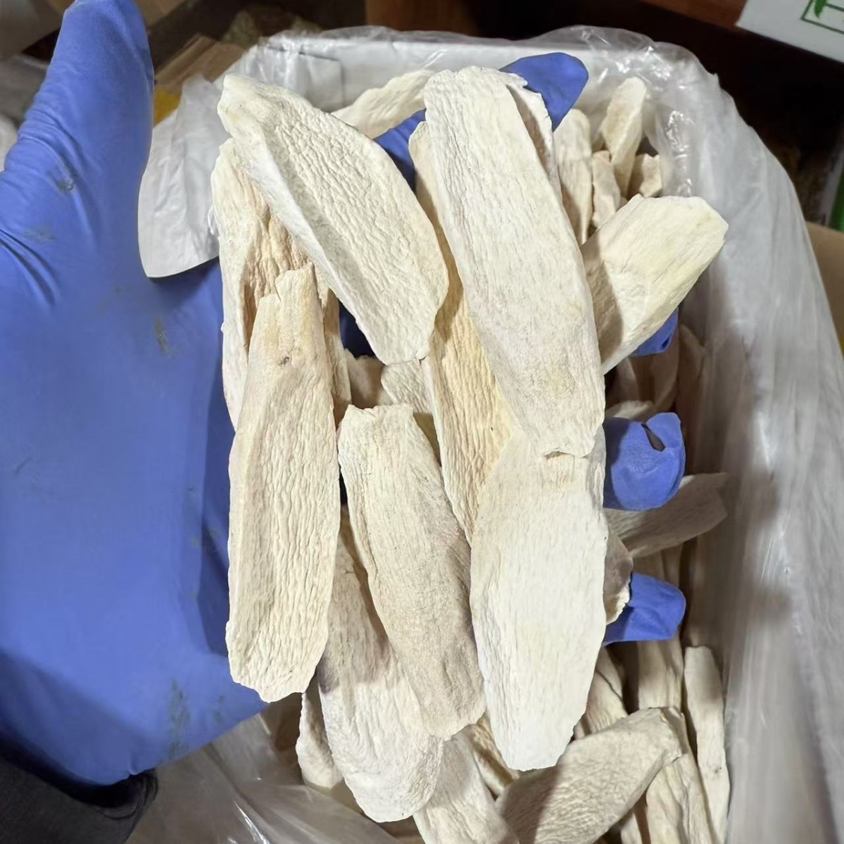 Dried Chinese Yam Slices Shan Yao 500g Sulfur Free Raw Herb for Soup and Tea - Image 3
