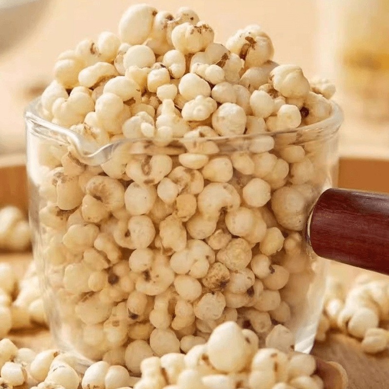 Roasted Coix Seed Snack Yi Yi Ren 炒薏米 Puffed Job's Tears Ready to Eat 100g - Image 2