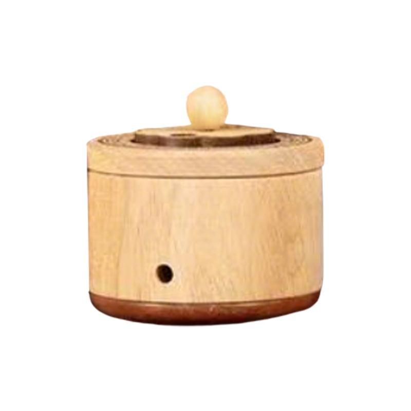 Red Bian Stone Facial Moxibustion Jar Home Moxa Device with Heating Massage for Face Care - Image 5