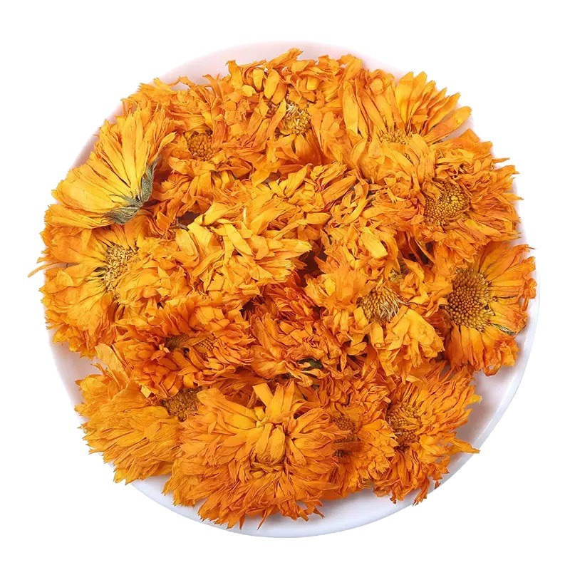 Calendula Flower Tea Jin Zhan Ju 500g Dried Herbal Flowers for Cold Brew and Infusions - Image 5