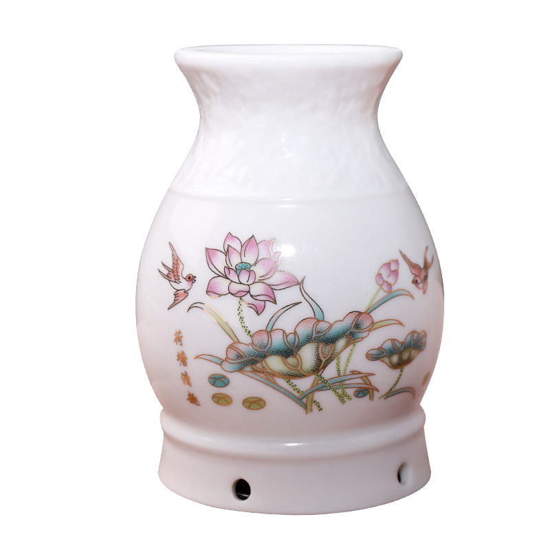 Ceramic Moxibustion Jar with Gua Sha Cup Portable Moxa Burner Home Spa Tool with Cloth Cover 54 Moxa Cones Acupoint Chart 220ml Oil - Image 5