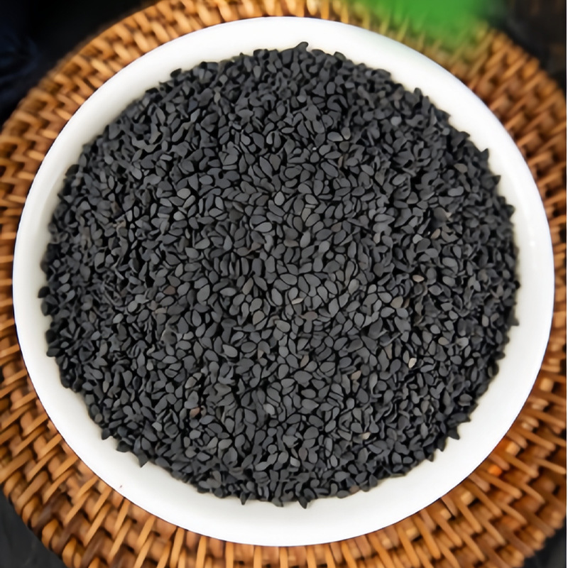 Roasted Black Sesame Seeds Hei Zhi Ma 500g Bag Ready to Eat Culinary Herb - Image 3
