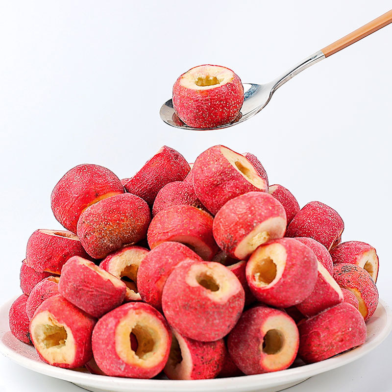 Freeze-Dried Hawthorn Crisps (Crataegus pinnatifida) — Whole Hollow Seedless Shan Zha, 150g - Image 4