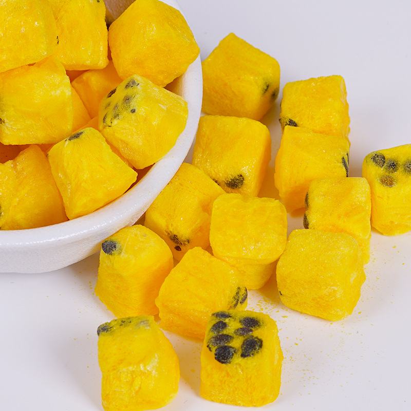 Freeze-Dried Passion Fruit Blocks (Passiflora edulis) — Cold-Brew Fruit Tea, 55g Jar - Image 3