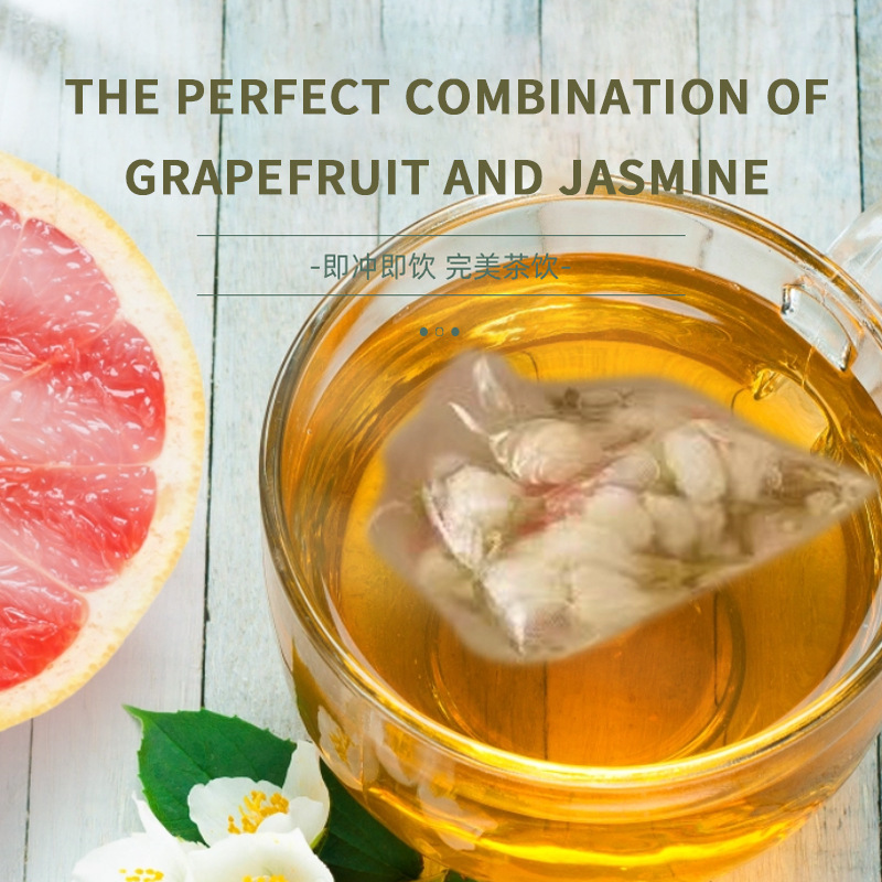 Grapefruit Jasmine Tea Bags 5g x 20 Cold Brew Fruit Tea Refreshing Daily Drink - Image 2