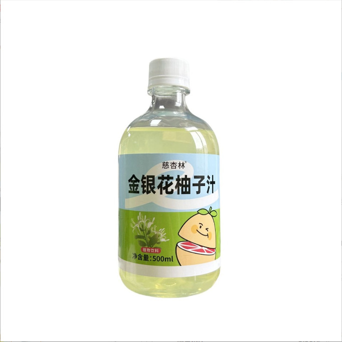 Honeysuckle Pomelo Juice Drink 500ml Bottled Sweet Tangy Fruit Vegetable Blend - Image 5