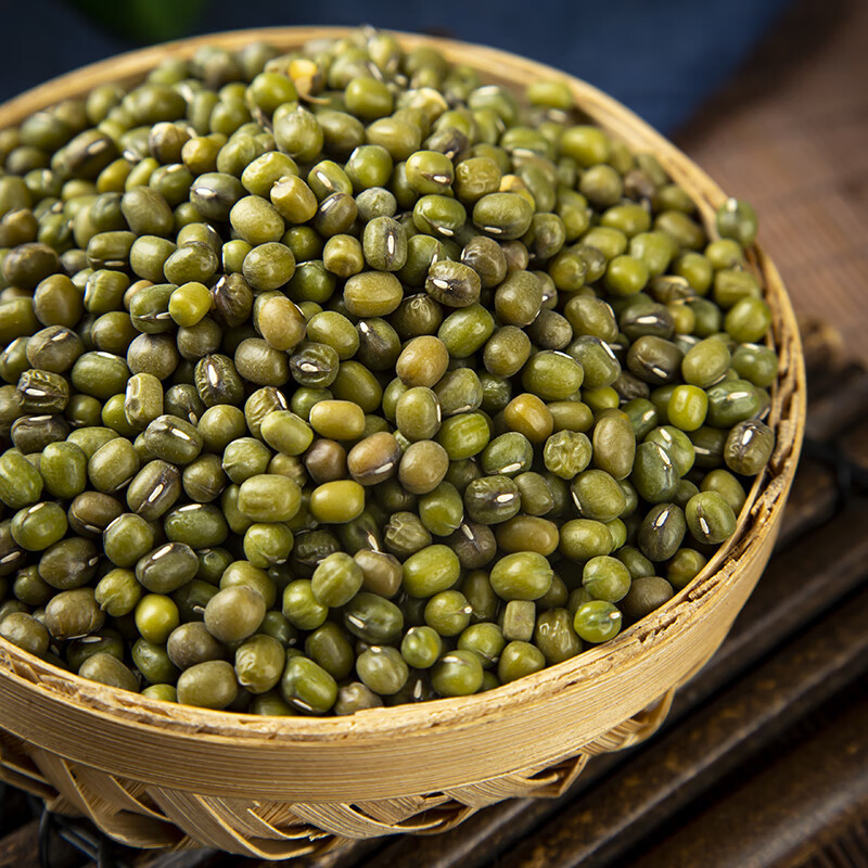 Northeast Farm Mung Bean 500g Xiao Dou Whole Grains for Soup Sprouting and Summer Cooking - Image 2