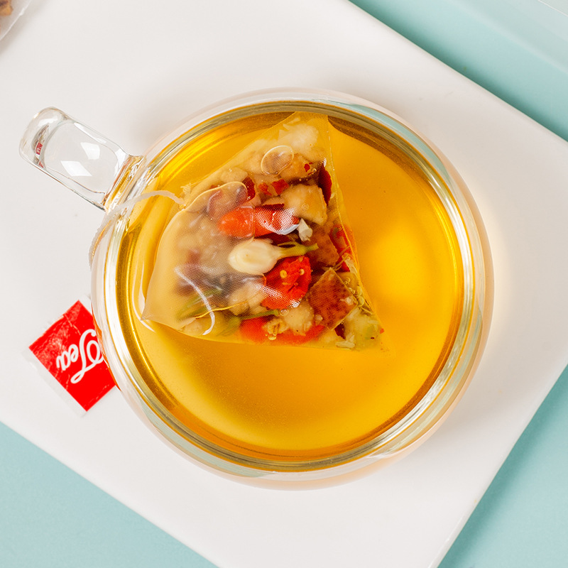 Rock Sugar Snow Pear Jasmine Tea 240g Triangle Tea Bags Cold Brew with Red Date and Goji Berry - Image 4