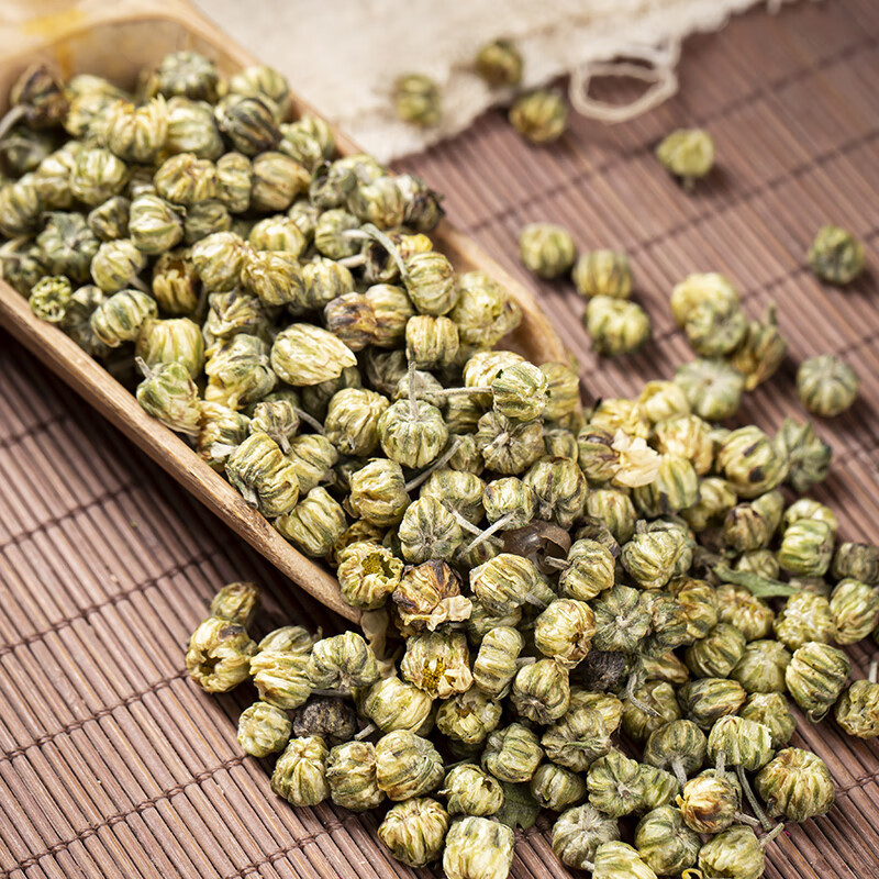 Tongxiang Tai Ju Chrysanthemum Tea Buds Ju Hua Mi Loose Dried Hang Bai Ju Herbal Tea 500g - Image 4