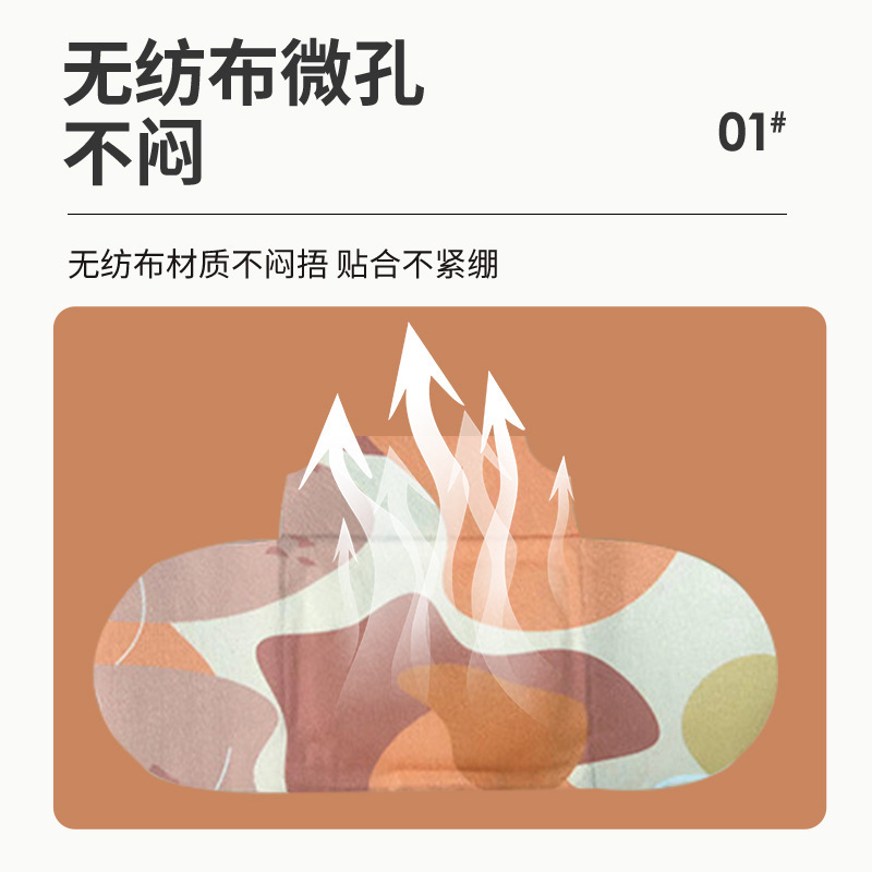 Qichun Mugwort Herbal Essential Oil Heat Patch Self Heating Neck and Shoulder Steam Patch 5 Patches Per Box - Image 2