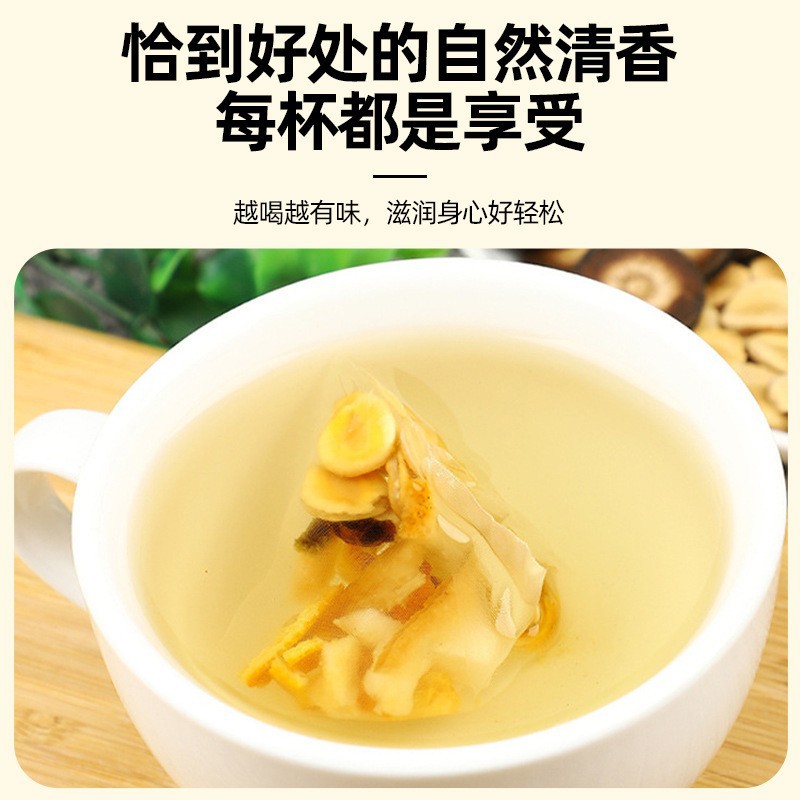 Ju Hong Luo Han Guo Clearing Tea 10 Teabags 120g No-Brew Herbal Blend for Daily Sipping - Image 3