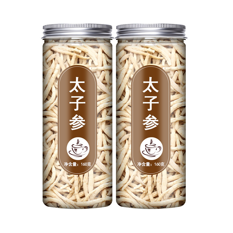 Taizishen Prince Ginseng Dried Root Slices Hand Selected TCM Herbal Tea and Soup Ingredient 160g Bag - Image 2