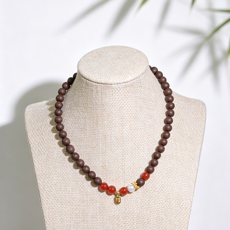 Xi Ji Wan Herbal Bead Bracelet 10mm Handmade Incense Beads Traditional Chinese Fragrance Unisex Wristwear - Image 4
