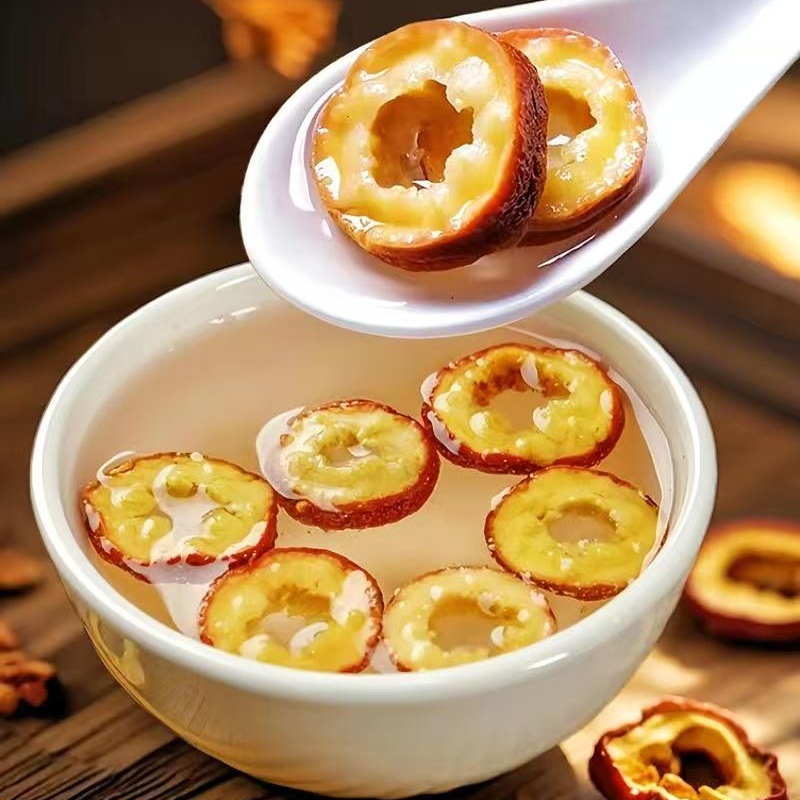 Shan Zha Slices (Crataegus pinnatifida) — Pitted Dried Hawthorn Fruit for Tea & Soup - Image 4