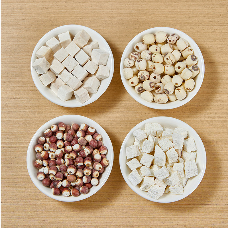 Si Shen Soup Herbal Blend 40g Lotus Seed Gorgon Yam Poria Soup Pack for Cooking and Congee - Image 3