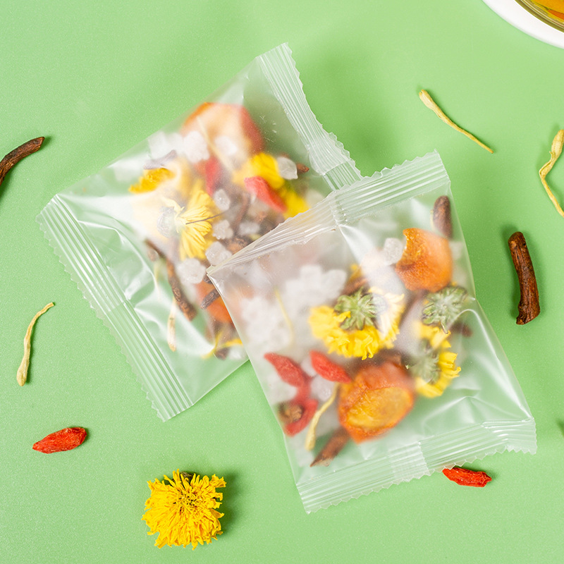 Jin Yin Qi Ju Tea 100g Honeysuckle Goji Chrysanthemum Blend Herbal Tea Gift Box - Image 2