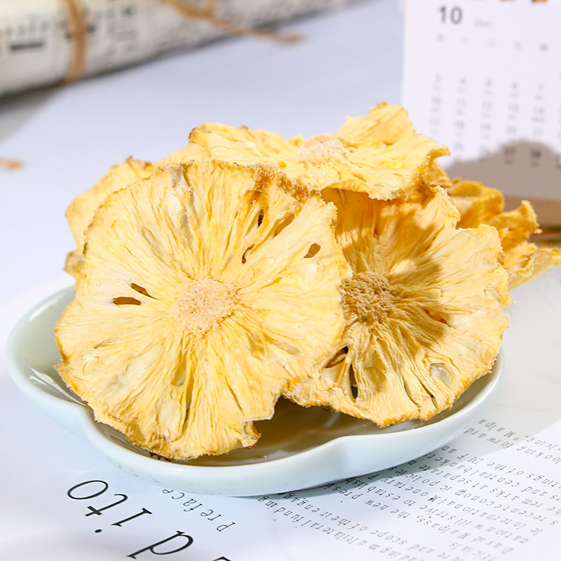 Dried Pineapple Slices (Ananas comosus) — Slow-Dried Fruit Tea & Snack, 500g - Image 4
