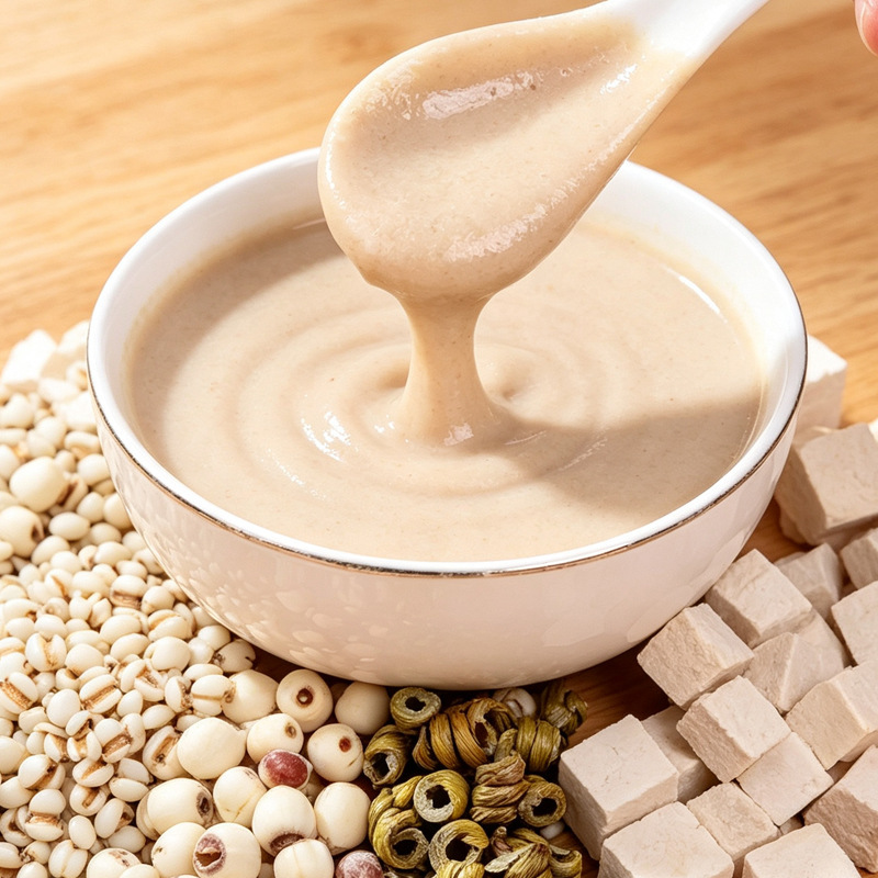 Dendrobium Eight Treasures Powder Tie Pi Shi Hu Instant Herbal Nutrition Powder 250g Breakfast Congee Drink Mix - Image 3