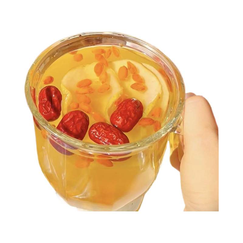 Apple Astragalus Herbal Tea with Ophiopogon Jujube Goji Longan Qi and Blood Wellness Flower Tea Bags for Women - Image 5