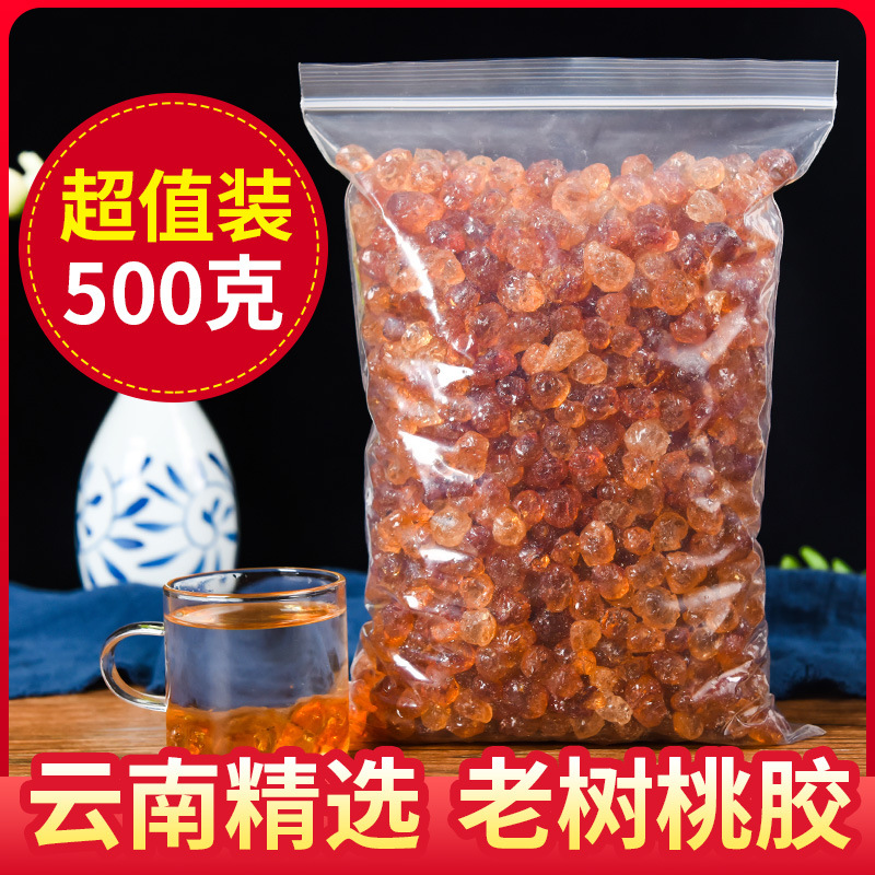 Dried Peach Gum Tao Jiao Natural Resin 500g Unsulfured for Soups and Desserts - Image 3