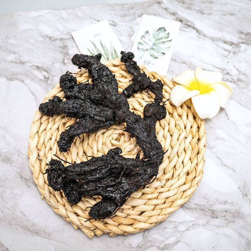 Nine-Steamed Huang Jing (Polygonatum sibiricum) — Whole Jiuhua Mountain Rhizome, 500g - Image 2