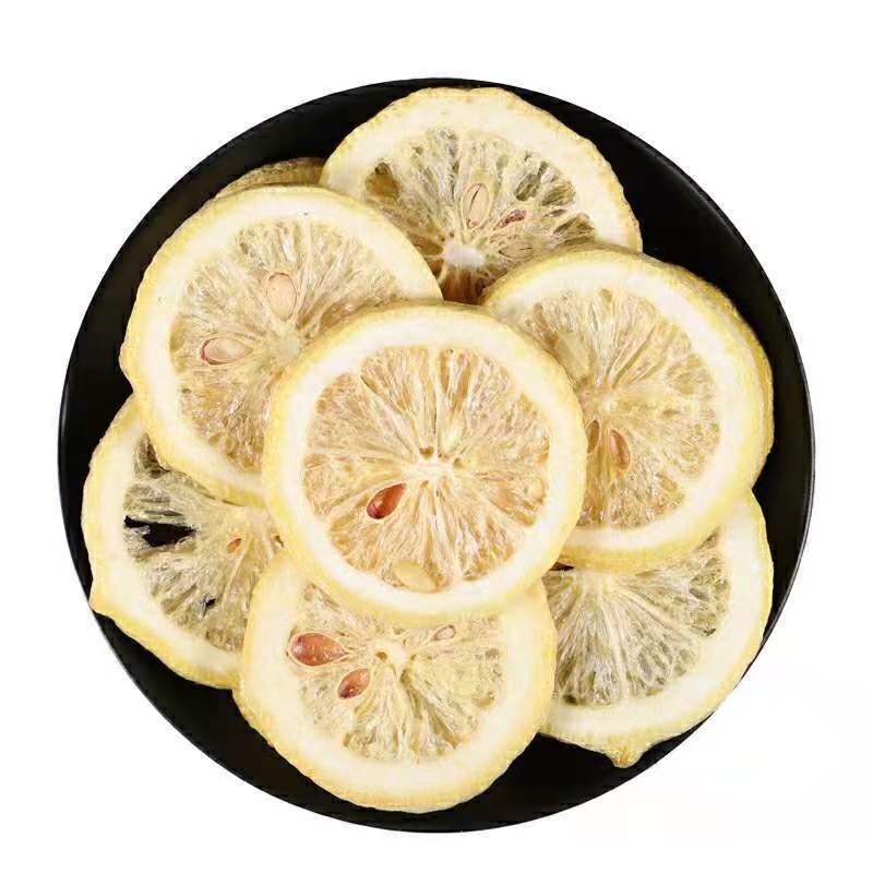 Dried Lemon Slices Ning Meng Pian Freeze Dried Fruit Tea Slices for Cold Brew and Summer Drinks 20 Slices per Bag - Image 4