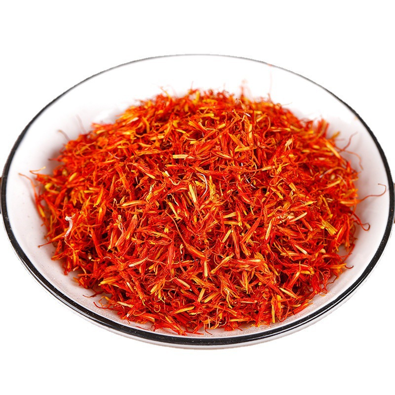 Safflower Hong Hua 500g Dried Carthamus Tinctorius Flowers for Foot Soak and Herbal Tea - Image 3