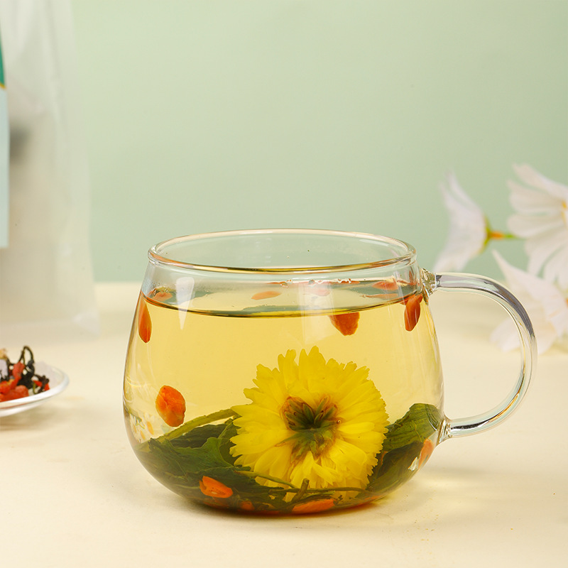 Dandelion Chrysanthemum Goji Tea Pu Gong Ying Ju Hua Gou Qi 40 Tea Bags Sweet Herbal Blend - Image 4