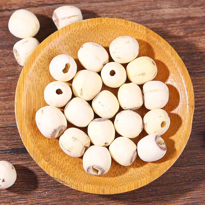 Coreless White Lotus Seeds 500g Bai Lian Zi Dried Nelumbo nucifera Seeds for Soup Congee and Tea - Image 4