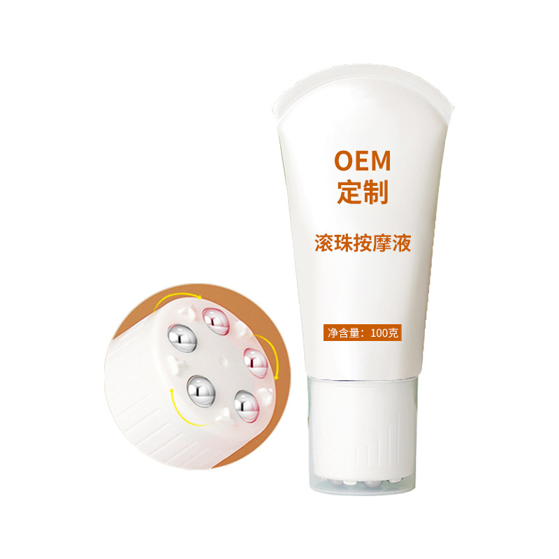 Roller Gua Sha Massage Cream with Dried Ginger Warming Body Balm 80g - Image 5