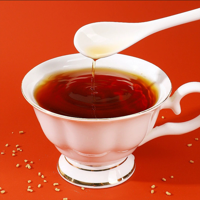 Brown Sugar Ginger Jujube Tea Instant Granules Hong Tang Jiang Zao Cha Warm Herbal Drink 100g - Image 3