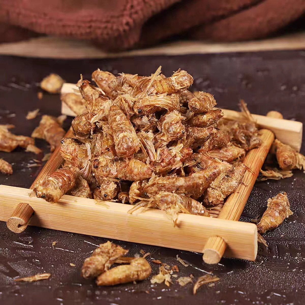 Male Silkworm Moth (Bombyx mori) — Dried Whole Male Moth for Traditional Herbal Infusions - Image 3