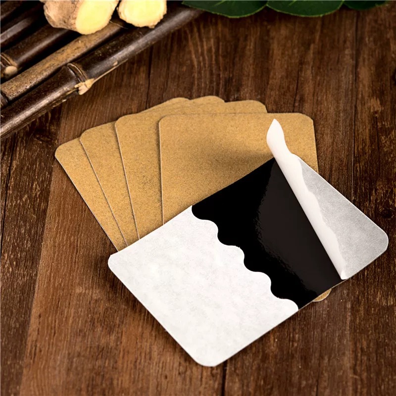 Warming Ginger Mugwort Heat Patches 50 Count Adhesive Body Warming Patch for Daily Warmth and Comfort - Image 3