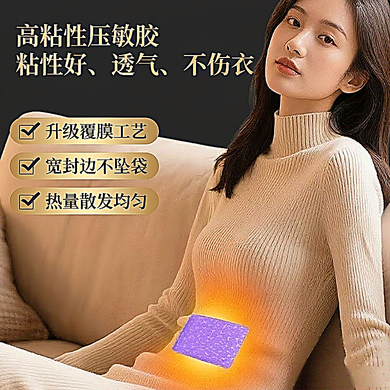 Four-Herb Warming Patch Mugwort Ginger Motherwort Safflower External Heat Therapy Patch - Image 2