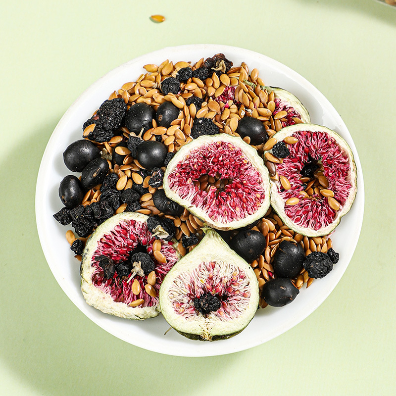 Flax Seed Fig Herbal Tea Bags 5g x 50 Cold Brew Wellness Tea 250g - Image 3